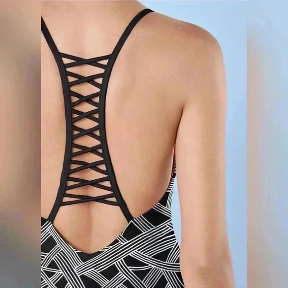 VENUS STRAPPY RACER BACK ONE PIECE BATHING SUIT - Picture 4 of 8